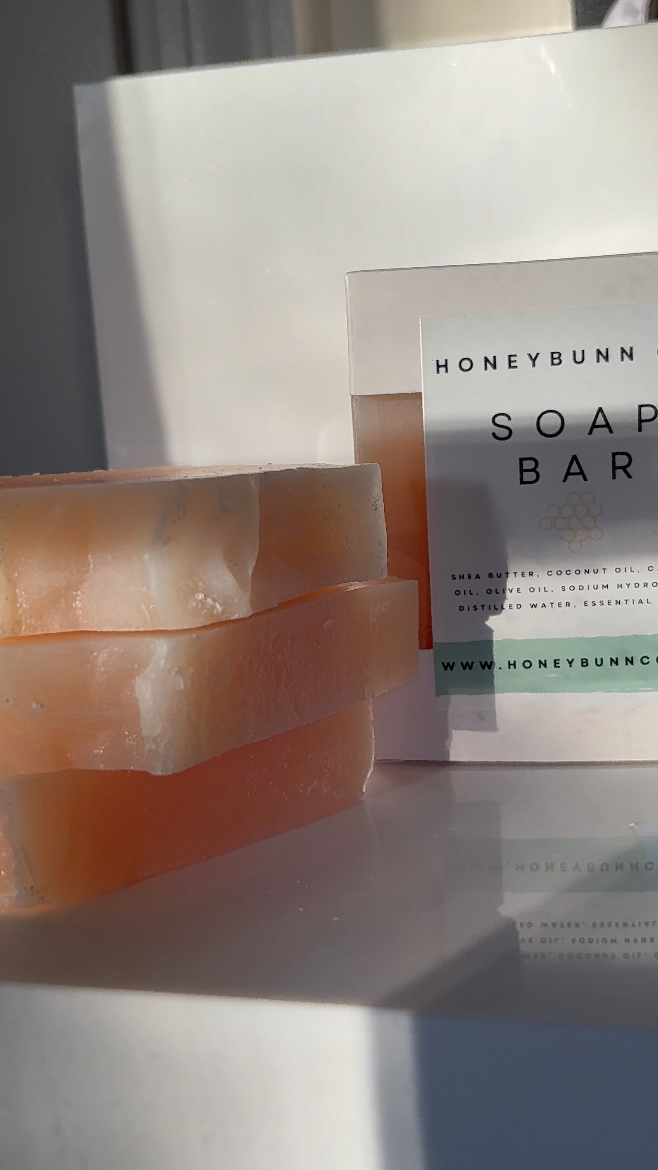 Geranium & Ginger Bars
