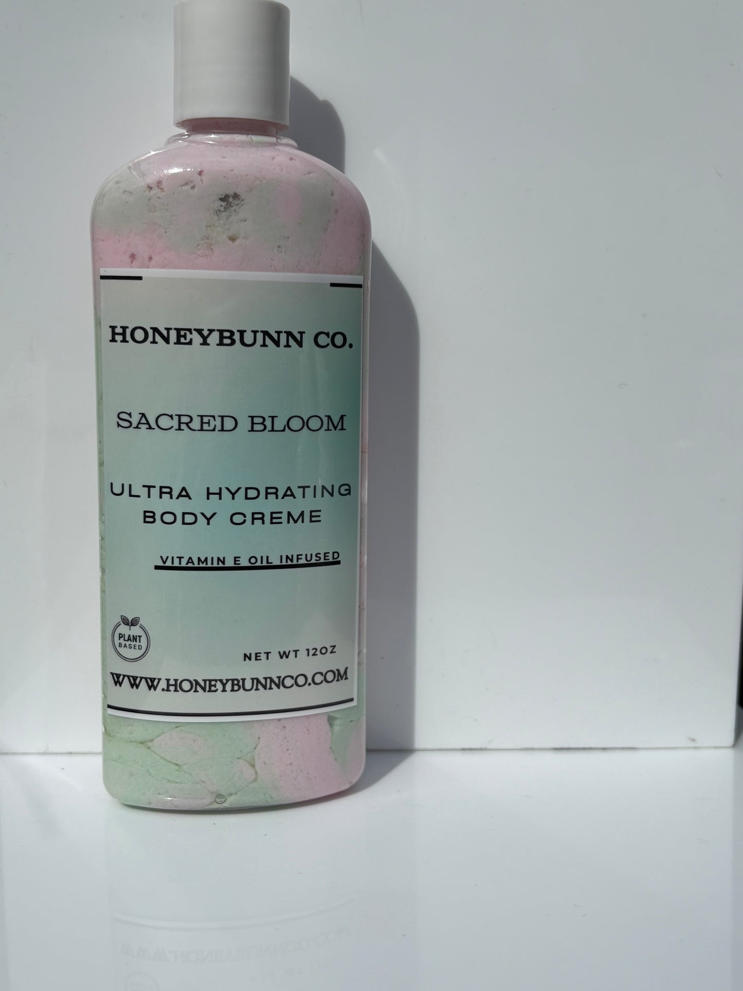 Sacred Bloom Body Cream with Vitamin E Oil– Nag Champa & Pink Rose Scent