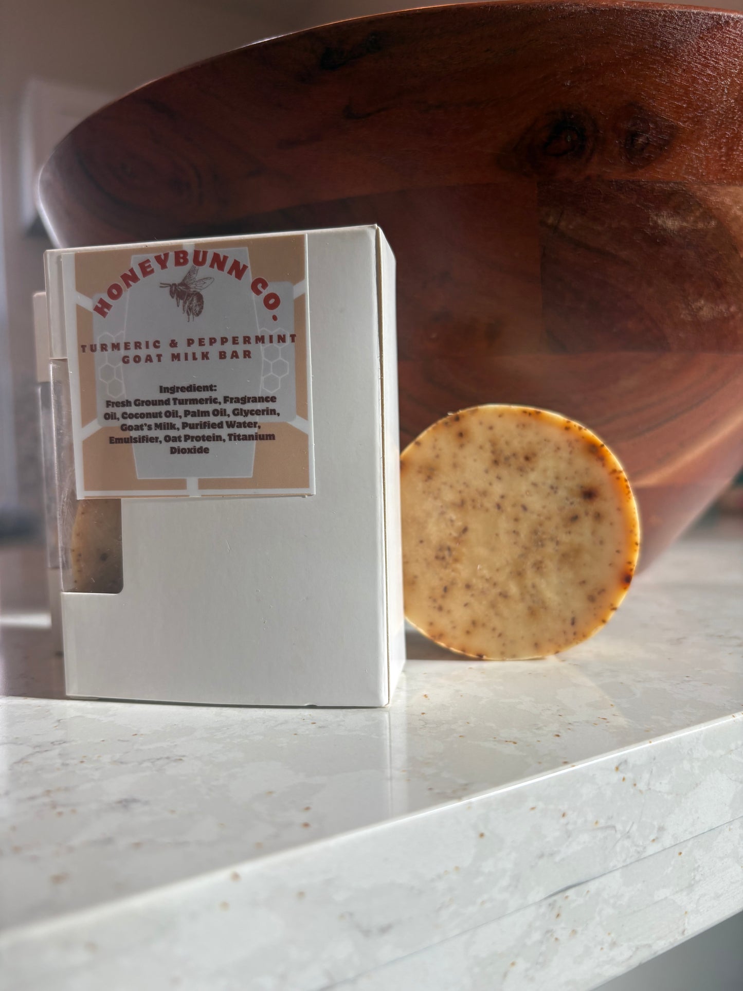 Mini Turmeric & Peppermint Goat Milk Bar