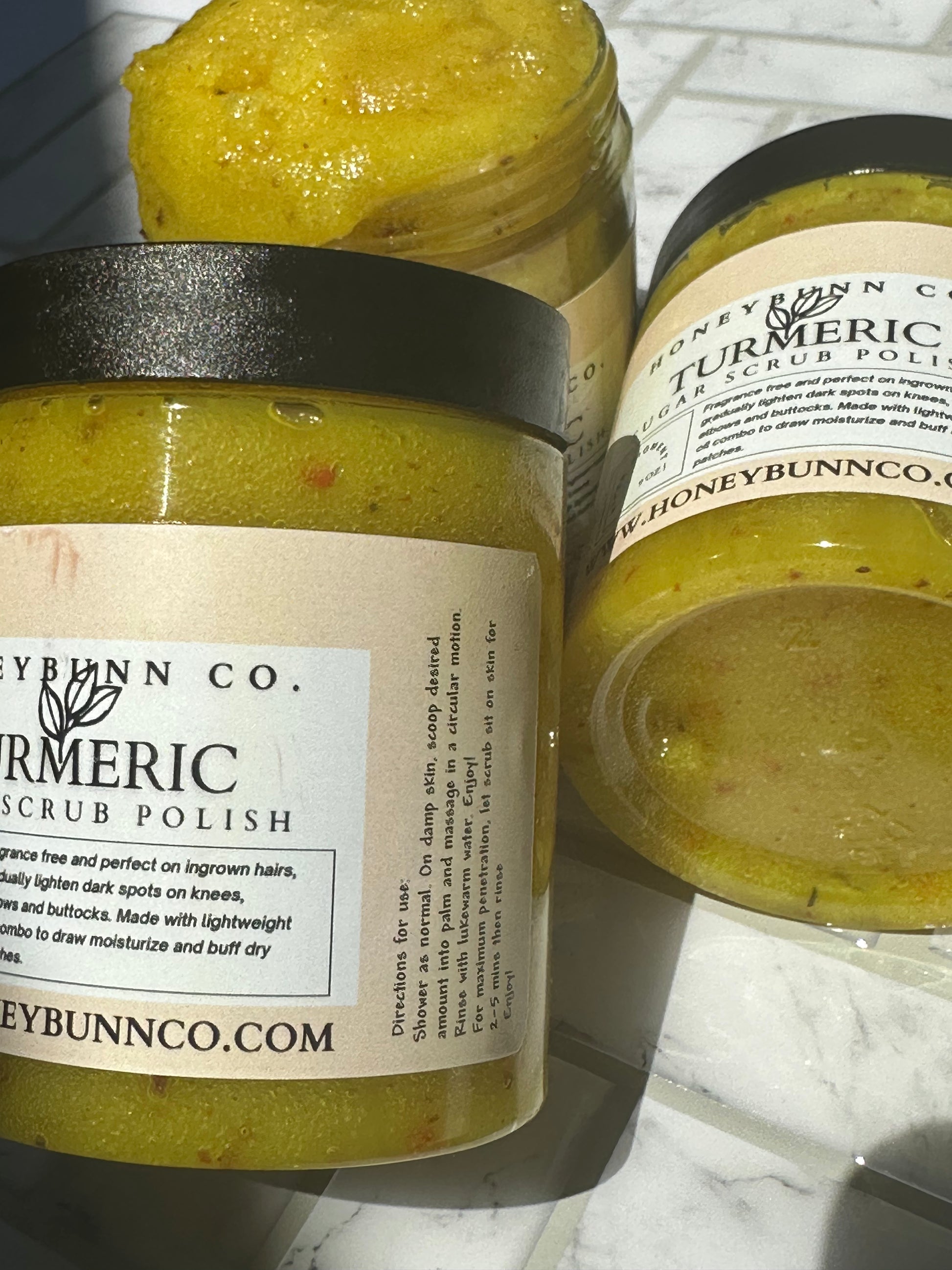 Turmeric & Honey Full Body Emulsified Scrub HoneyBunnCo