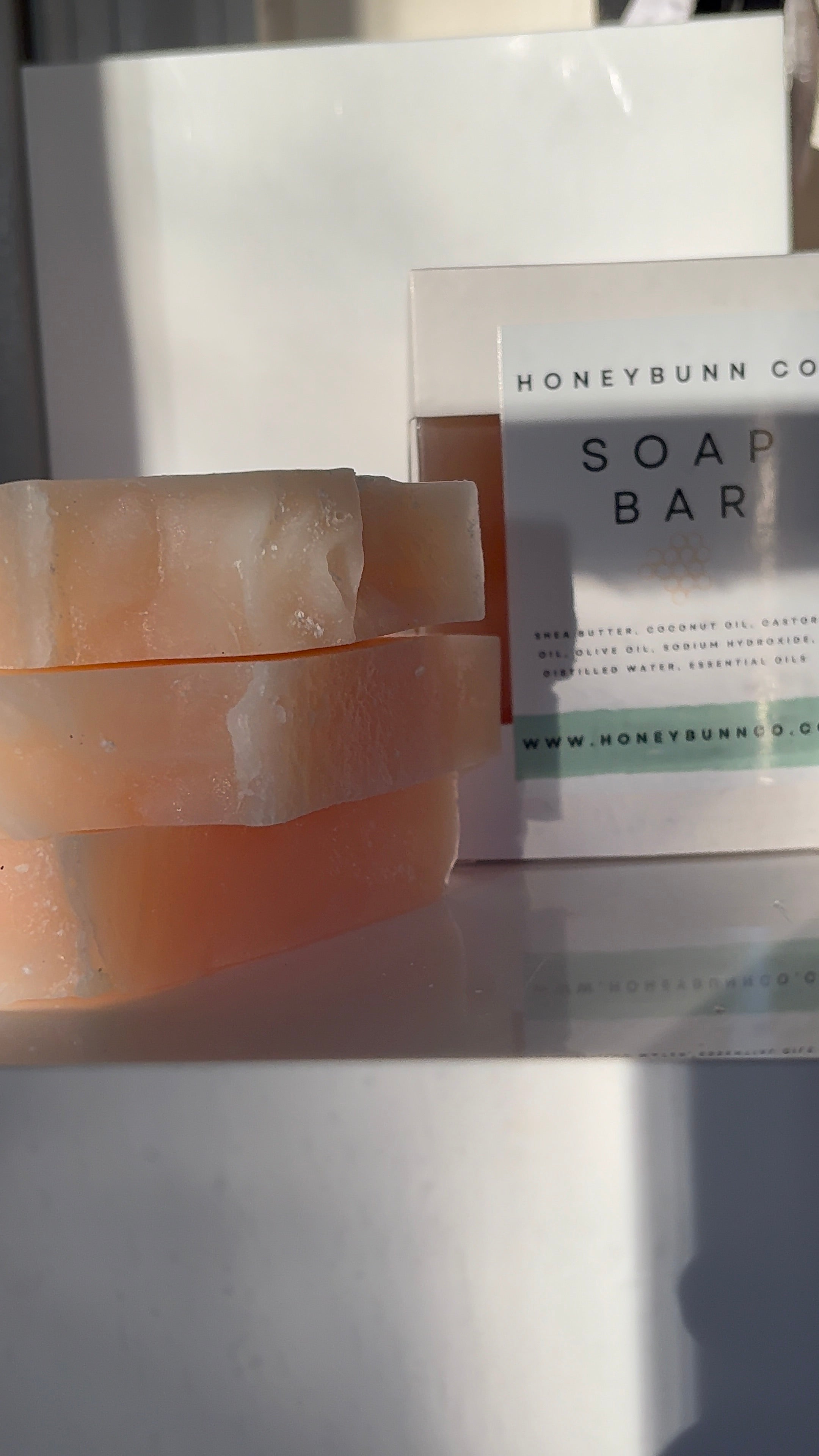 Geranium & Ginger Bars
