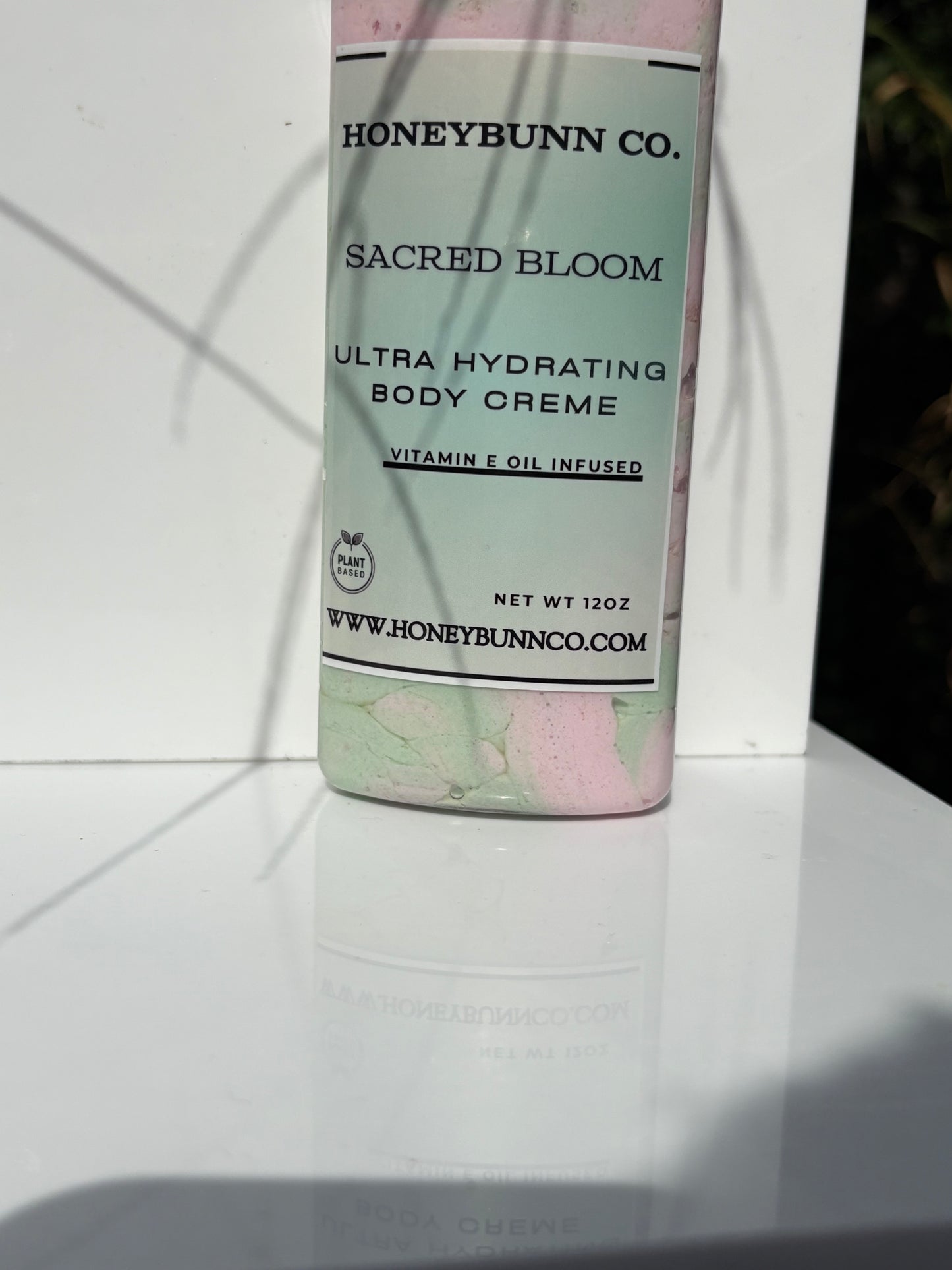 Sacred Bloom Body Cream with Vitamin E Oil– Nag Champa & Pink Rose Scent