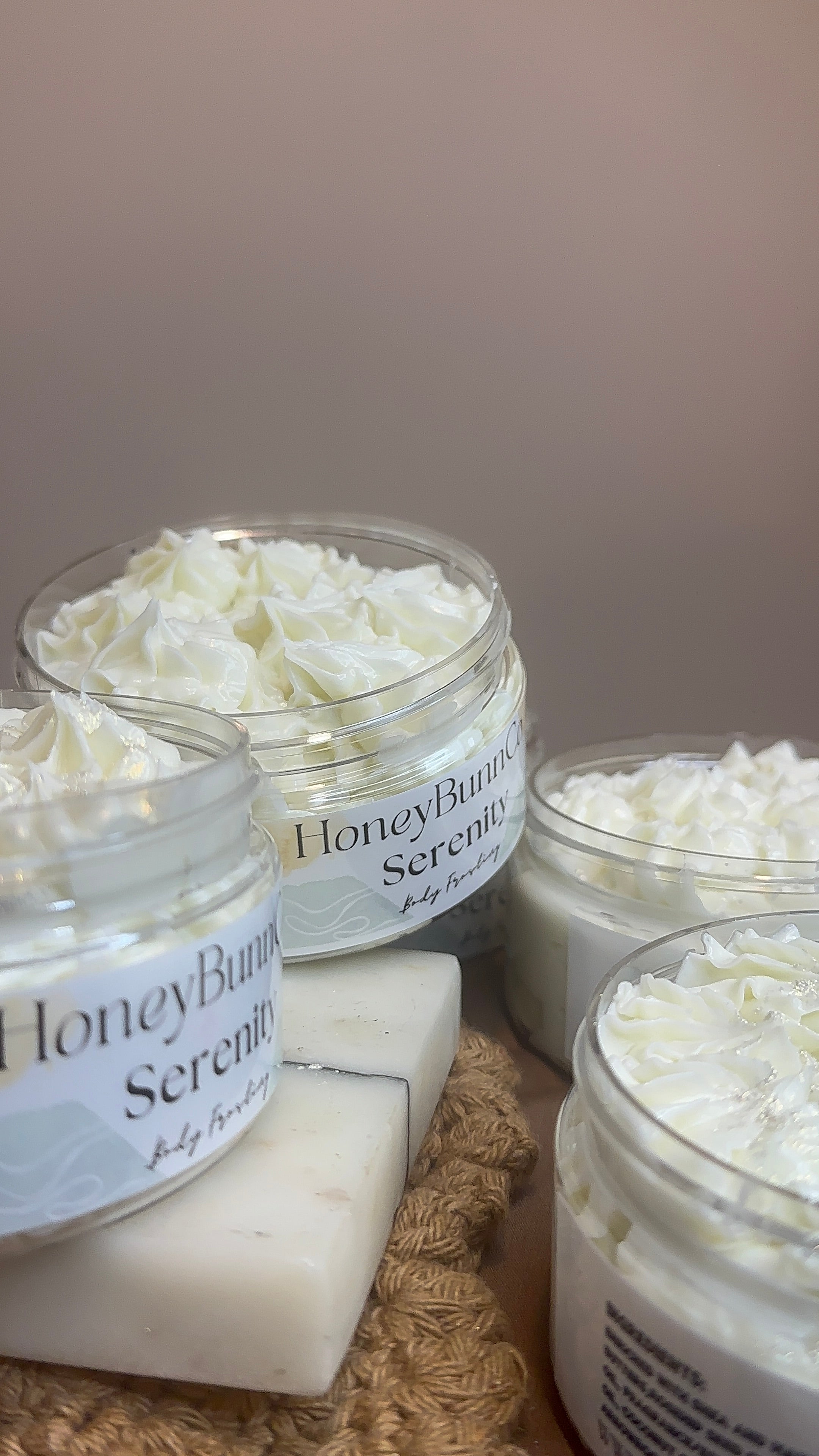 SERENITY WHIPPED Butter Enriched with Vitamin E & Hemp Oil