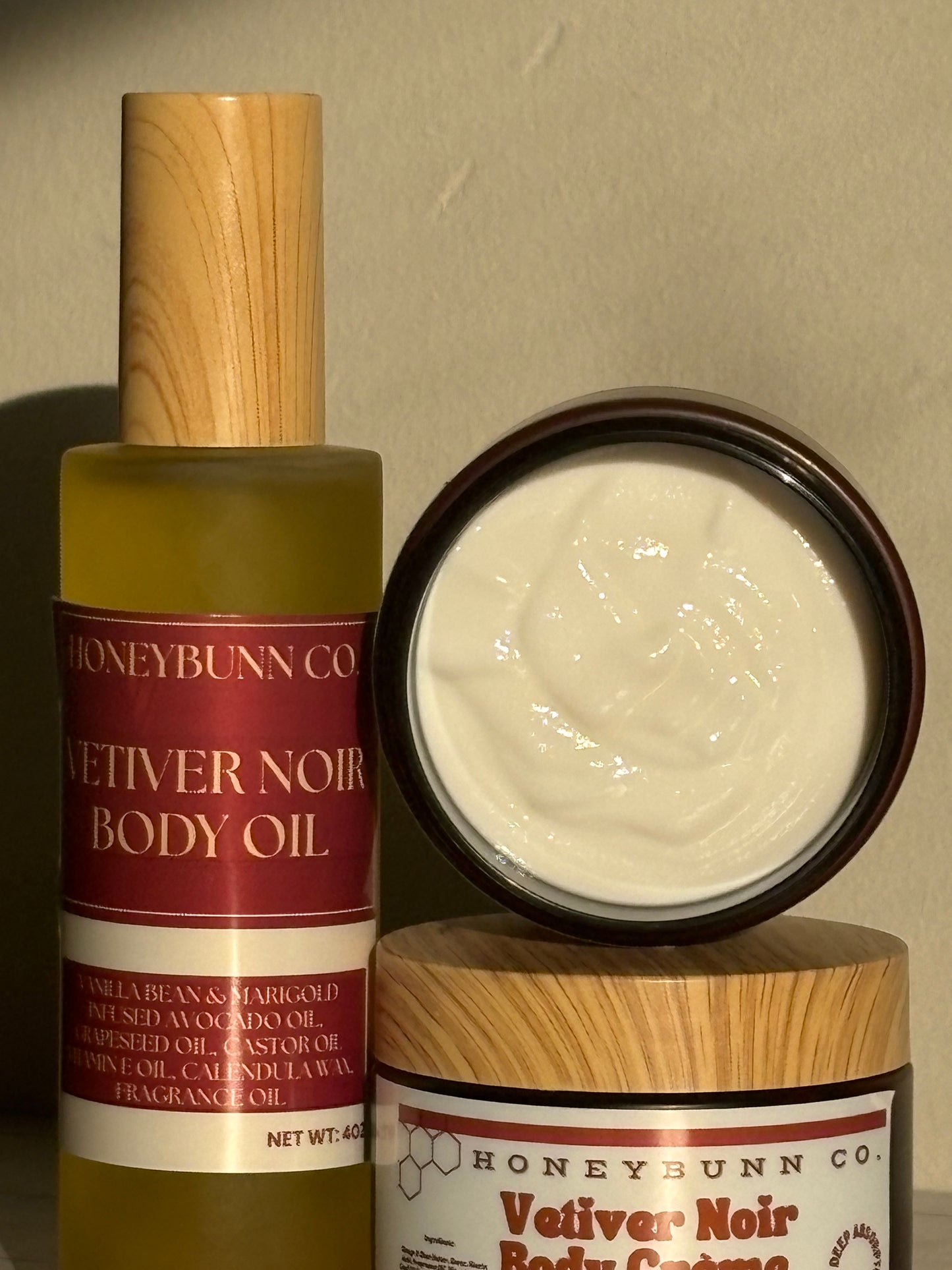 Vetiver Noir Creme Body Set