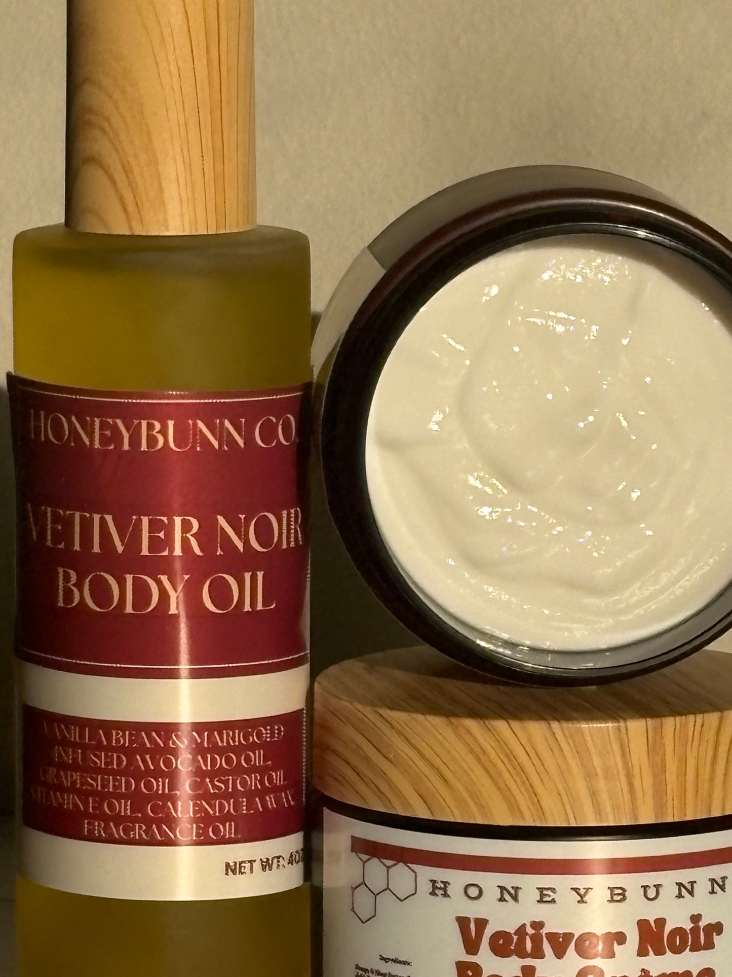 Vetiver Noir Creme Body Set