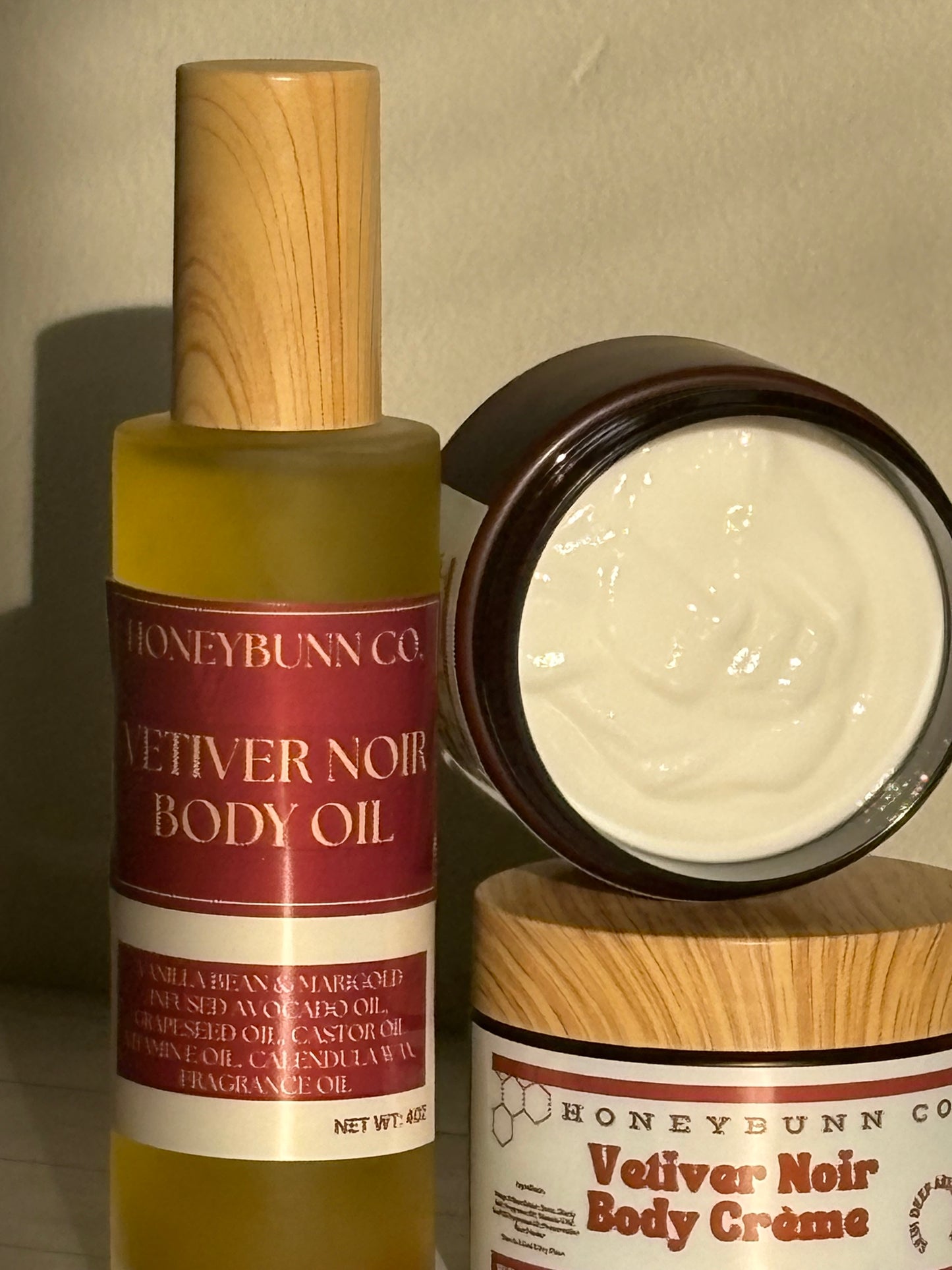 Vetiver Noir Creme Body Set