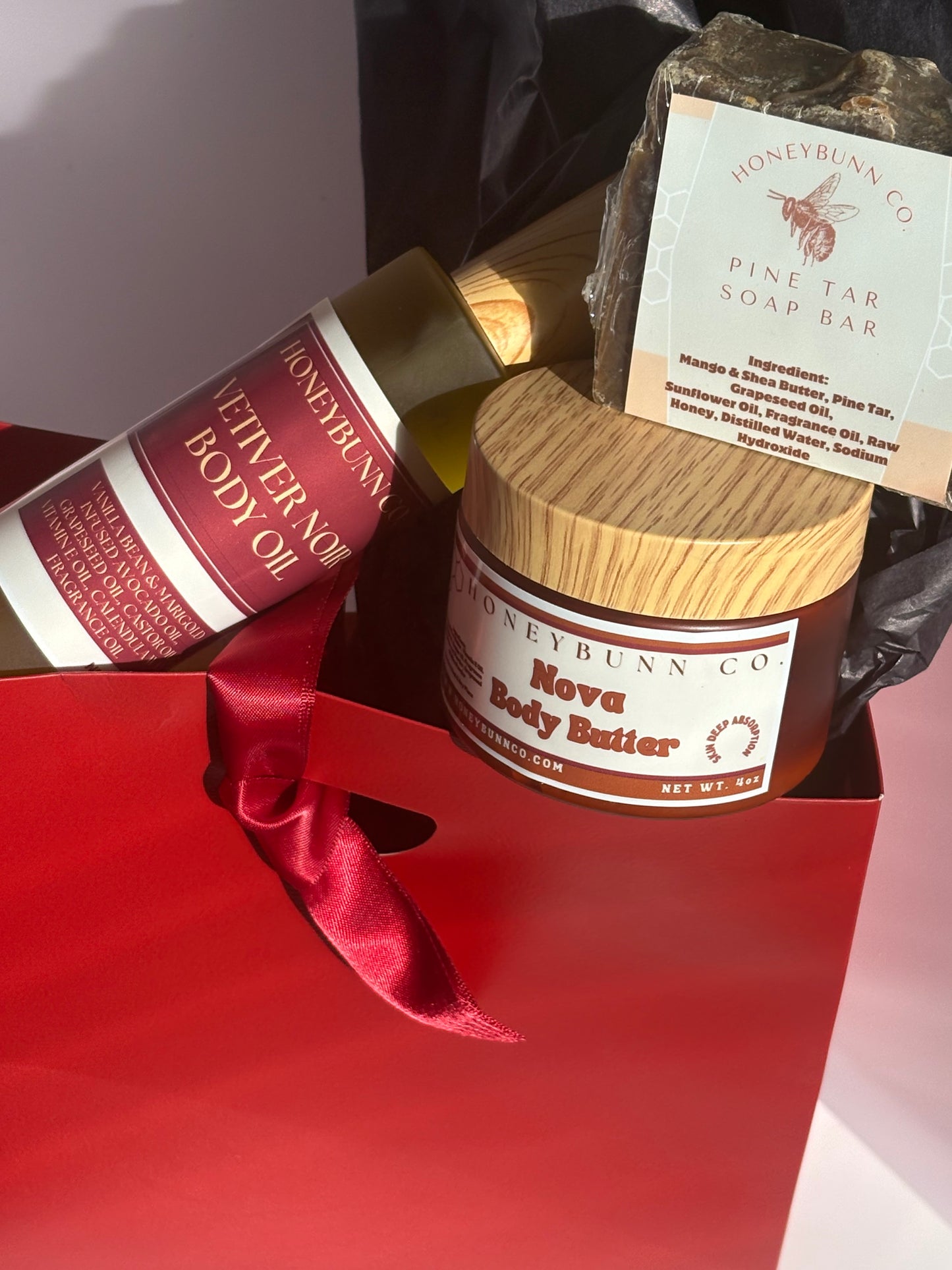 Vetiver Noir Creme Body Set