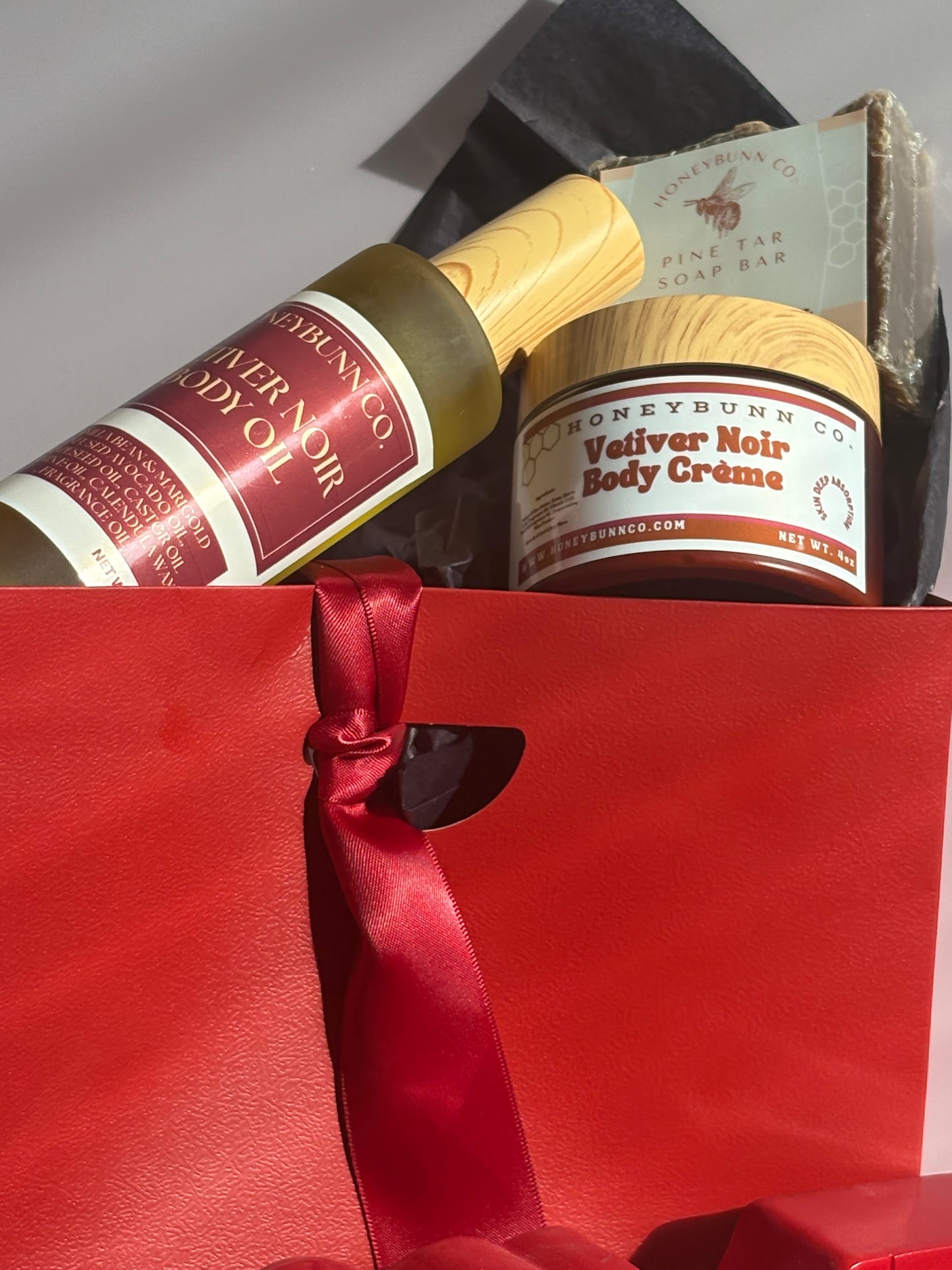 Vetiver Noir Creme Body Set