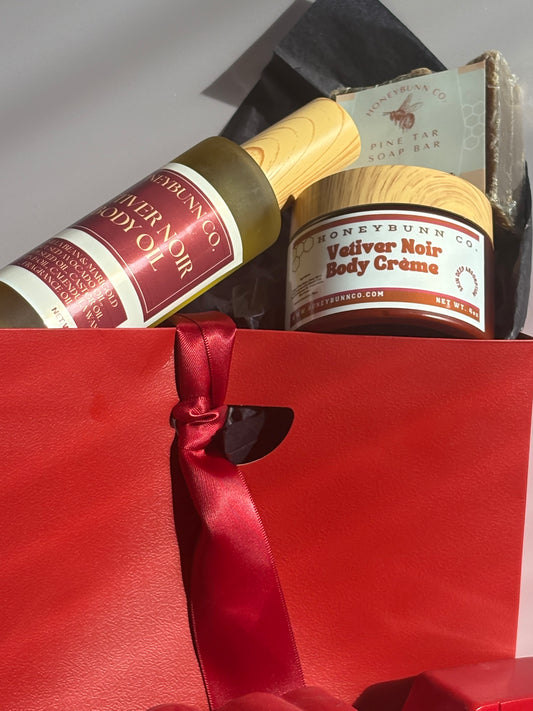 Vetiver Noir Creme Body Set